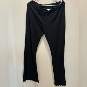 Black Stretchy Flare Pants